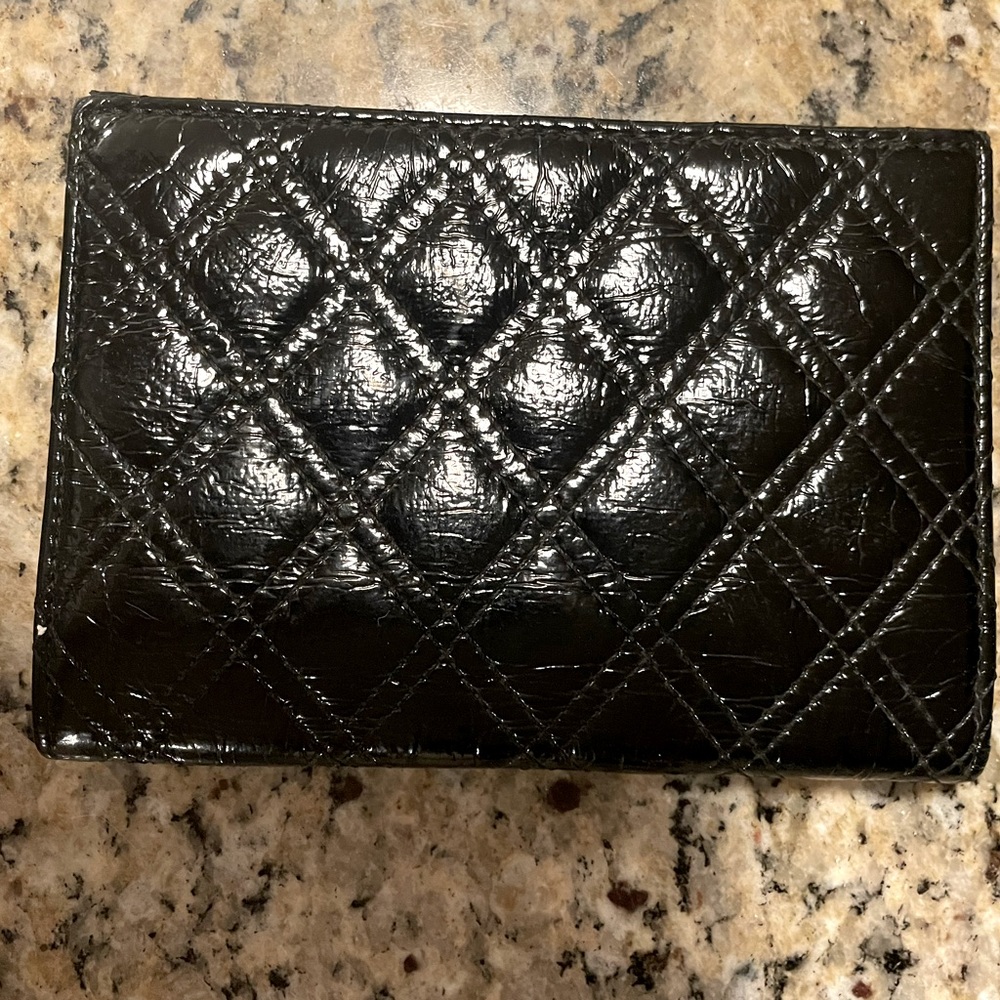 Black Quilted Clutch